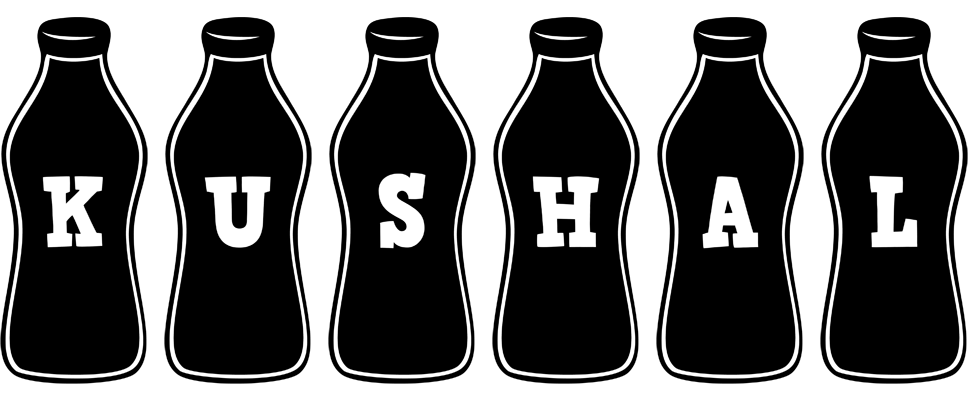 Kushal bottle logo