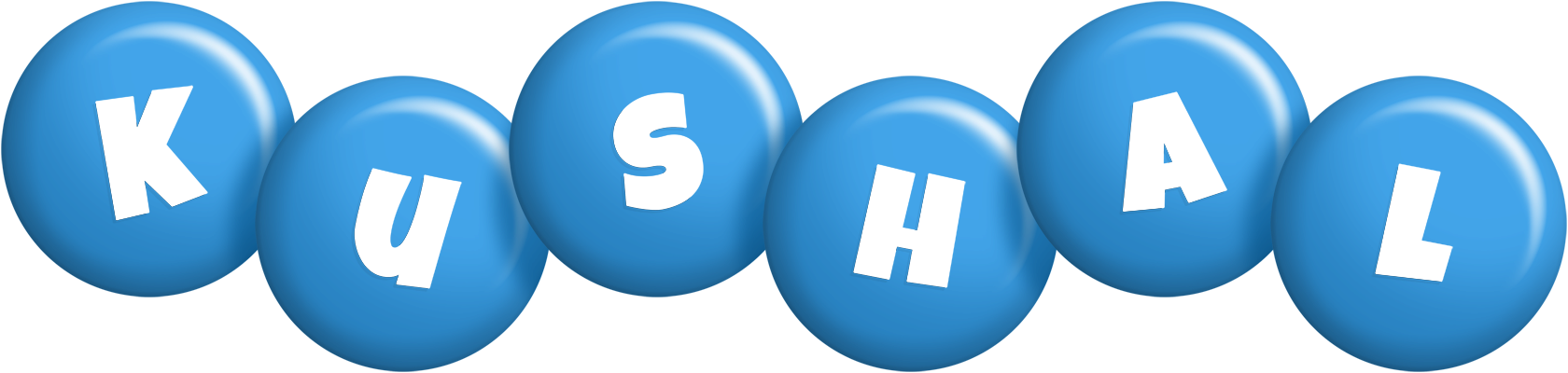 Kushal candy-blue logo