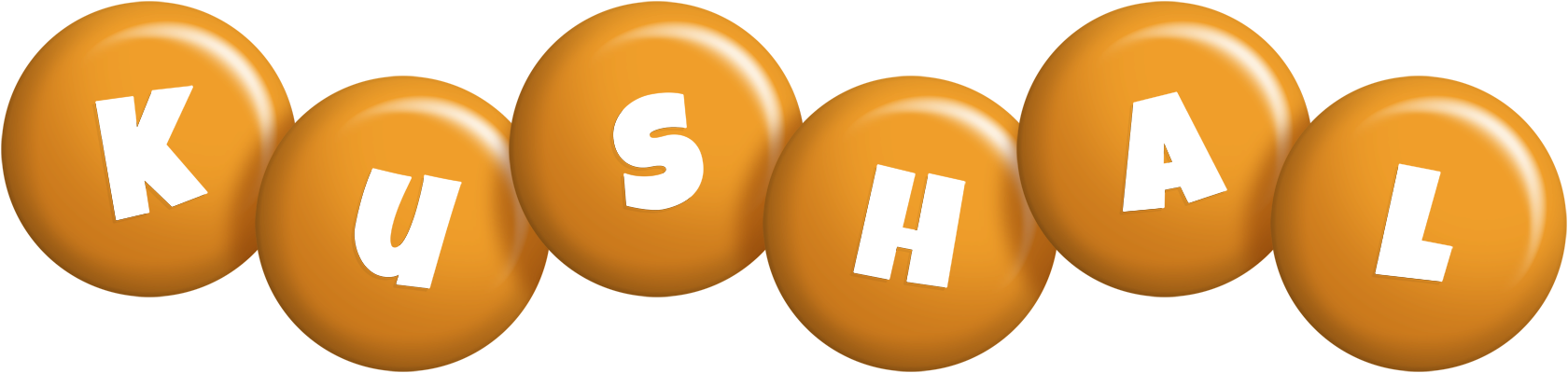 Kushal candy-orange logo