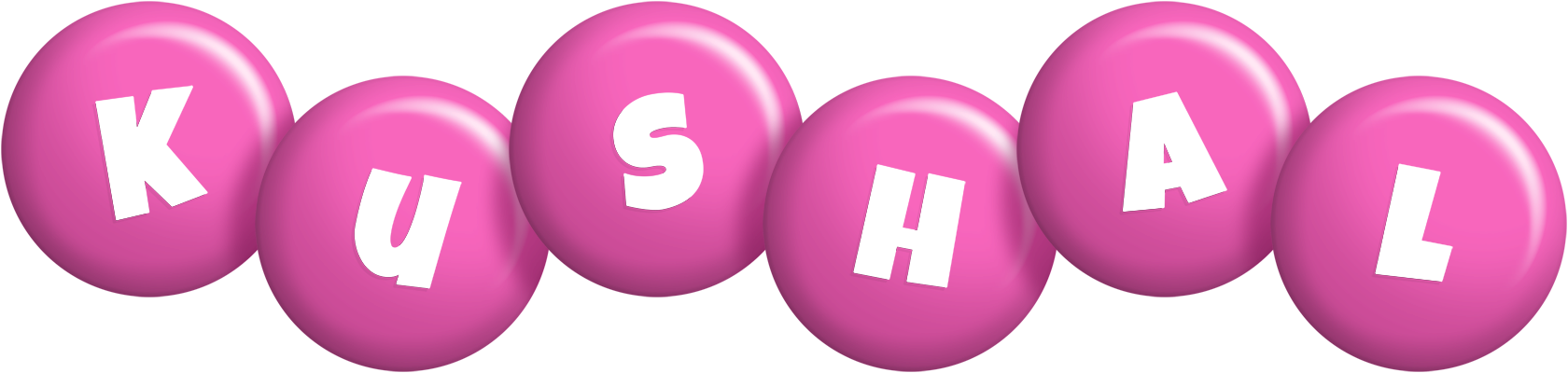 Kushal candy-pink logo