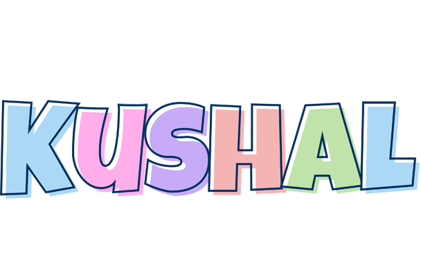 Kushal pastel logo