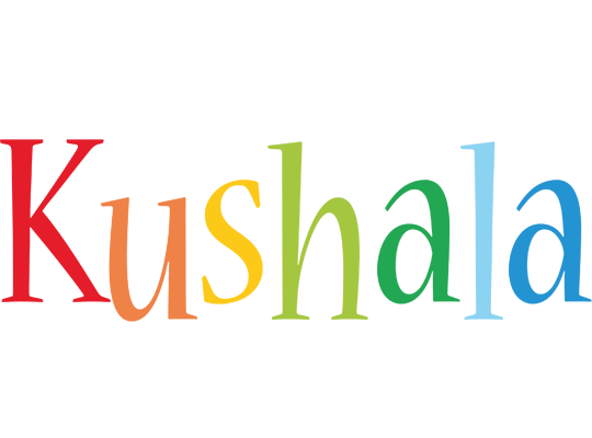 Kushala birthday logo