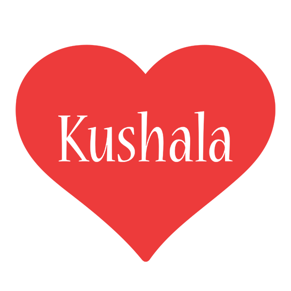 Kushala love logo
