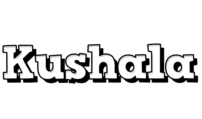 Kushala snowing logo