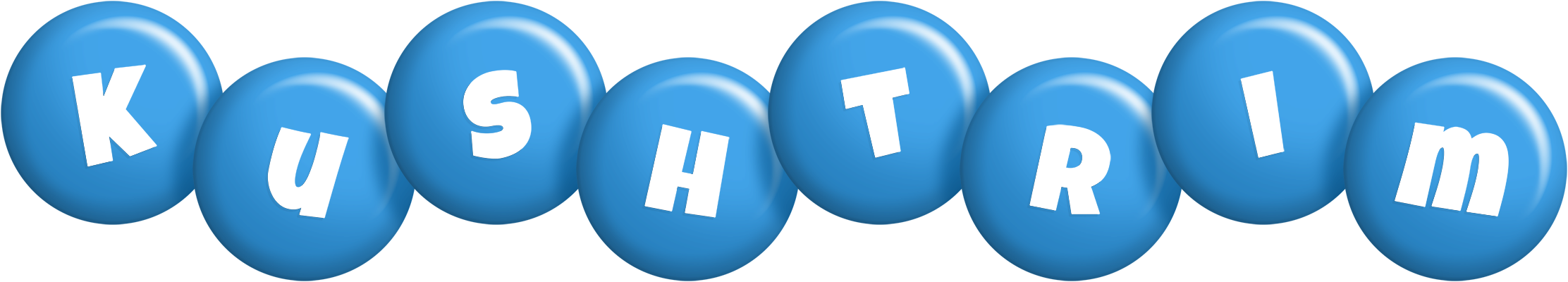 Kushtrim candy-blue logo