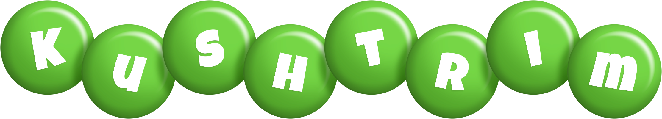 Kushtrim candy-green logo