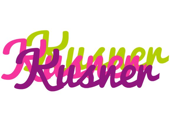 Kusner flowers logo