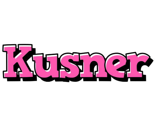 Kusner girlish logo