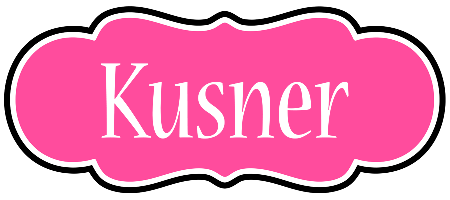 Kusner invitation logo