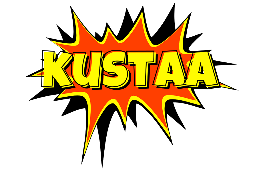 Kustaa bazinga logo