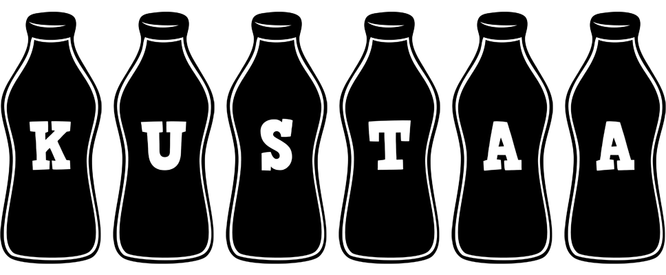 Kustaa bottle logo