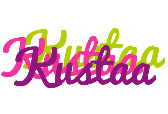 Kustaa flowers logo
