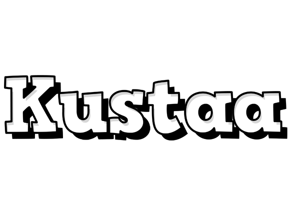 Kustaa snowing logo