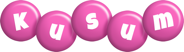 Kusum candy-pink logo