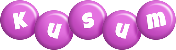 Kusum candy-purple logo
