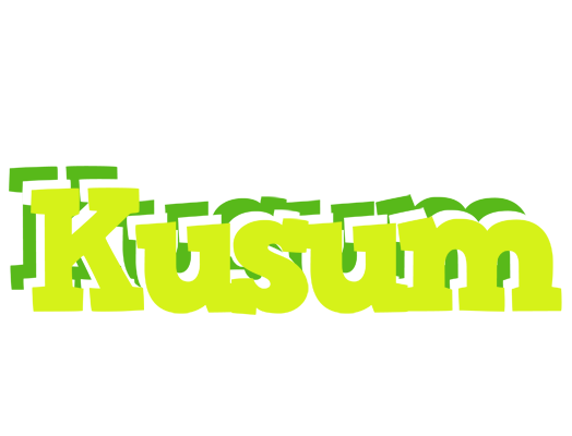 Kusum citrus logo