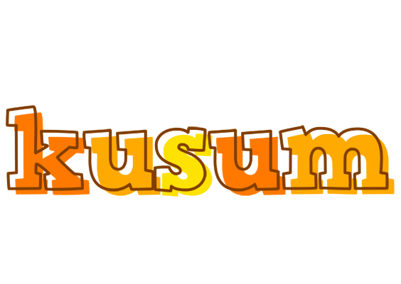 Kusum desert logo