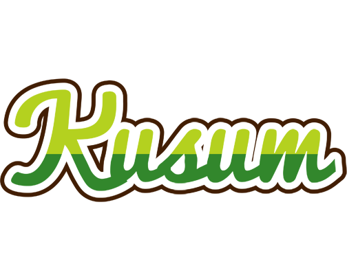 Kusum golfing logo