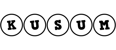 Kusum handy logo