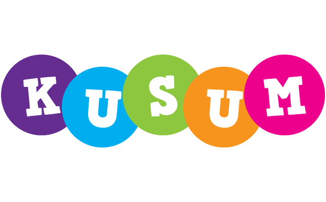 Kusum happy logo