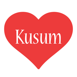 Kusum love logo