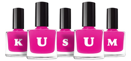 Kusum nails logo