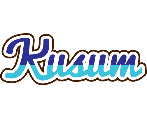 Kusum raining logo