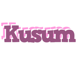 Kusum relaxing logo