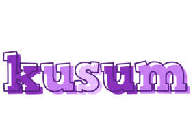 Kusum sensual logo