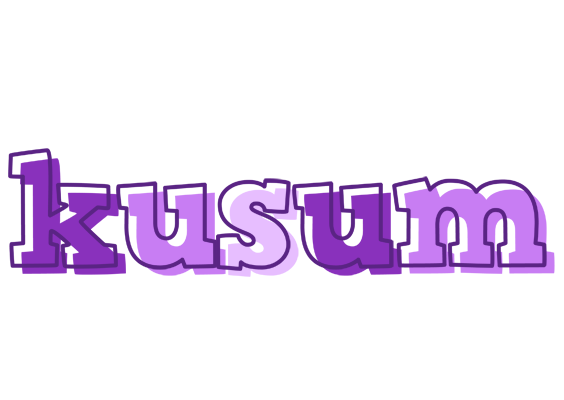 Kusum sensual logo