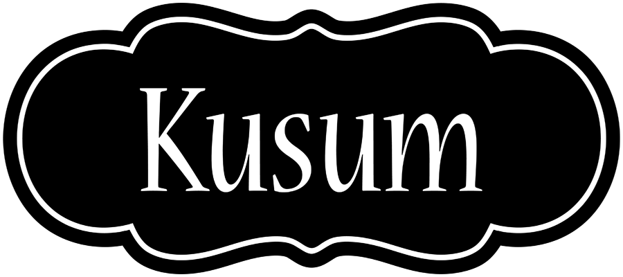 Kusum welcome logo