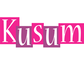 Kusum whine logo