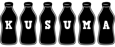 Kusuma bottle logo