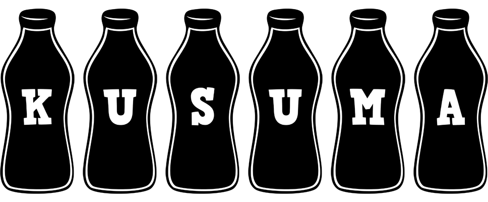 Kusuma bottle logo