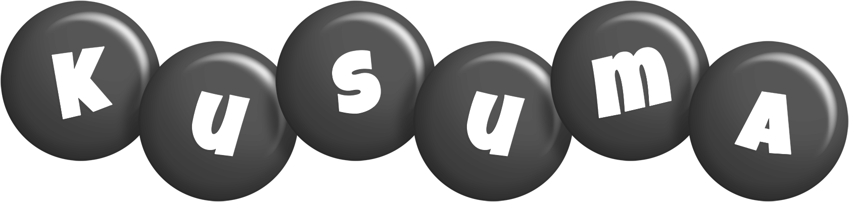 Kusuma candy-black logo
