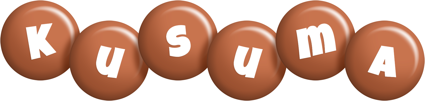 Kusuma candy-brown logo
