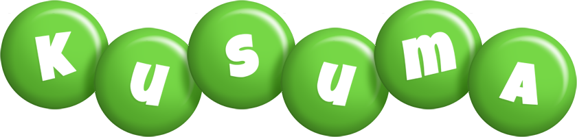 Kusuma candy-green logo