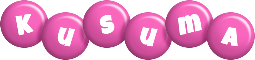Kusuma candy-pink logo
