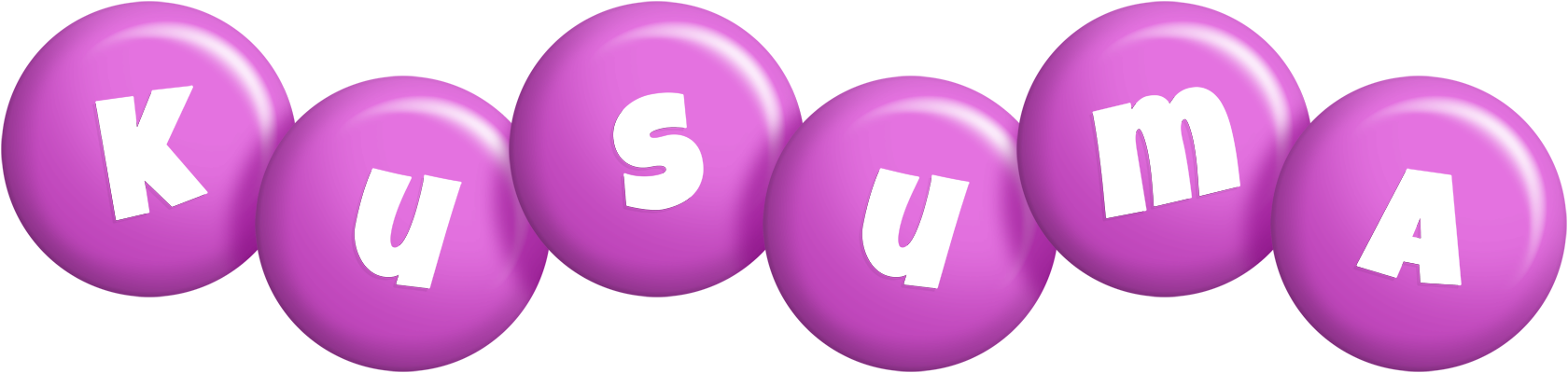 Kusuma candy-purple logo