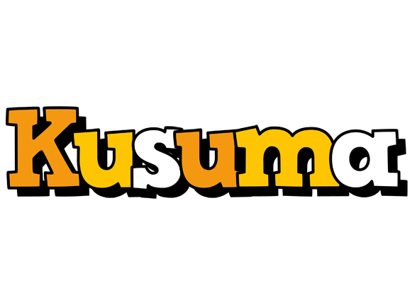 Kusuma cartoon logo