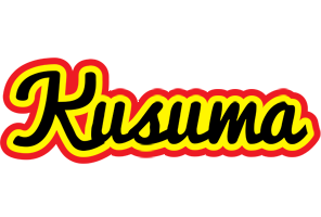 Kusuma flaming logo