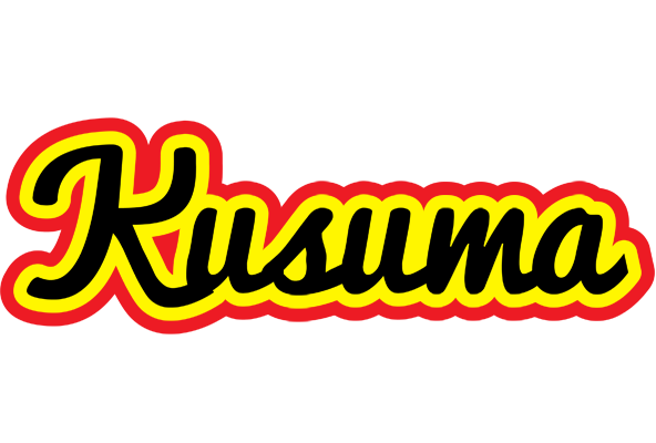 Kusuma flaming logo