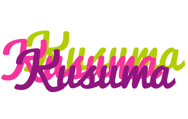 Kusuma flowers logo