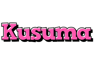 Kusuma girlish logo