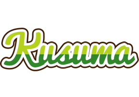 Kusuma golfing logo