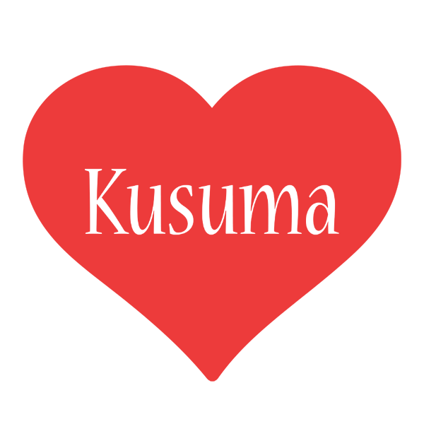 Kusuma love logo
