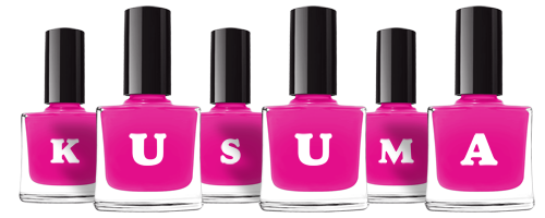 Kusuma nails logo