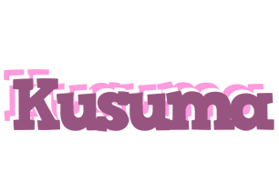 Kusuma relaxing logo