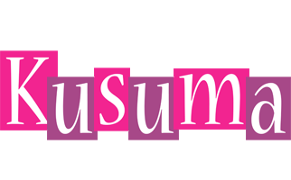 Kusuma whine logo