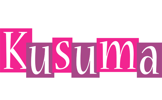 Kusuma whine logo